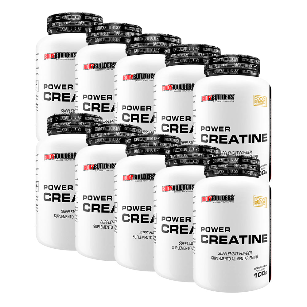 Kit 10x Power Creatina 100g Bodybuilders – Bodybuilders Exceed